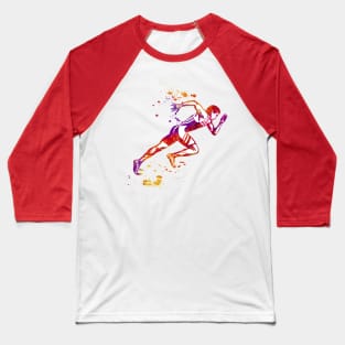 Track Runner Sprinter Sprinting - 04 Baseball T-Shirt